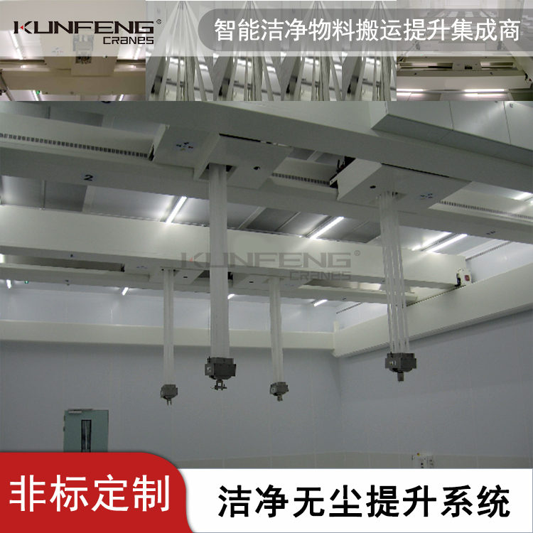 洁净室纤维带起重机