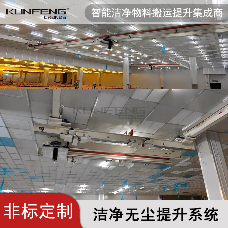原料药加工无尘车间起重机